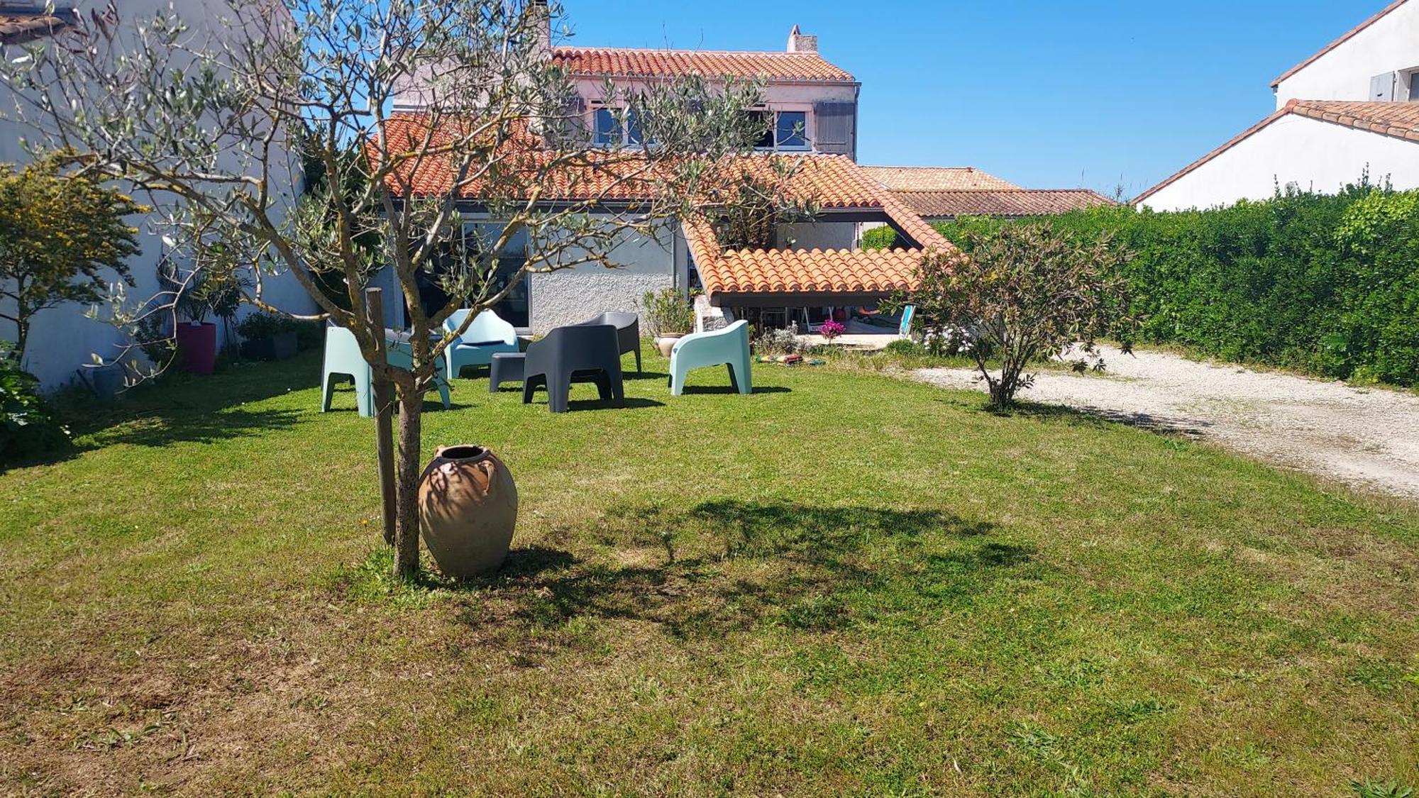 Maison Face A La Mer Rivedoux-Plage Exteriör bild